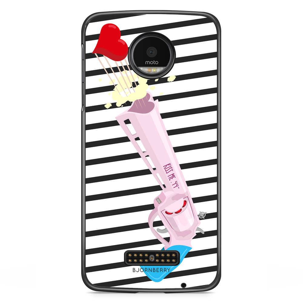 Moto Z2 Play Case - Love Gun