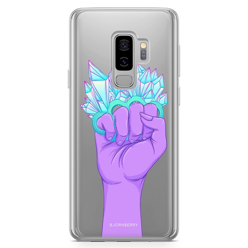 Samsung Galaxy S9 Plus Fashion Case - Crystal Knuckles