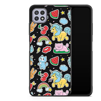 Samsung Galaxy A22 4G Case - Cute Stickers