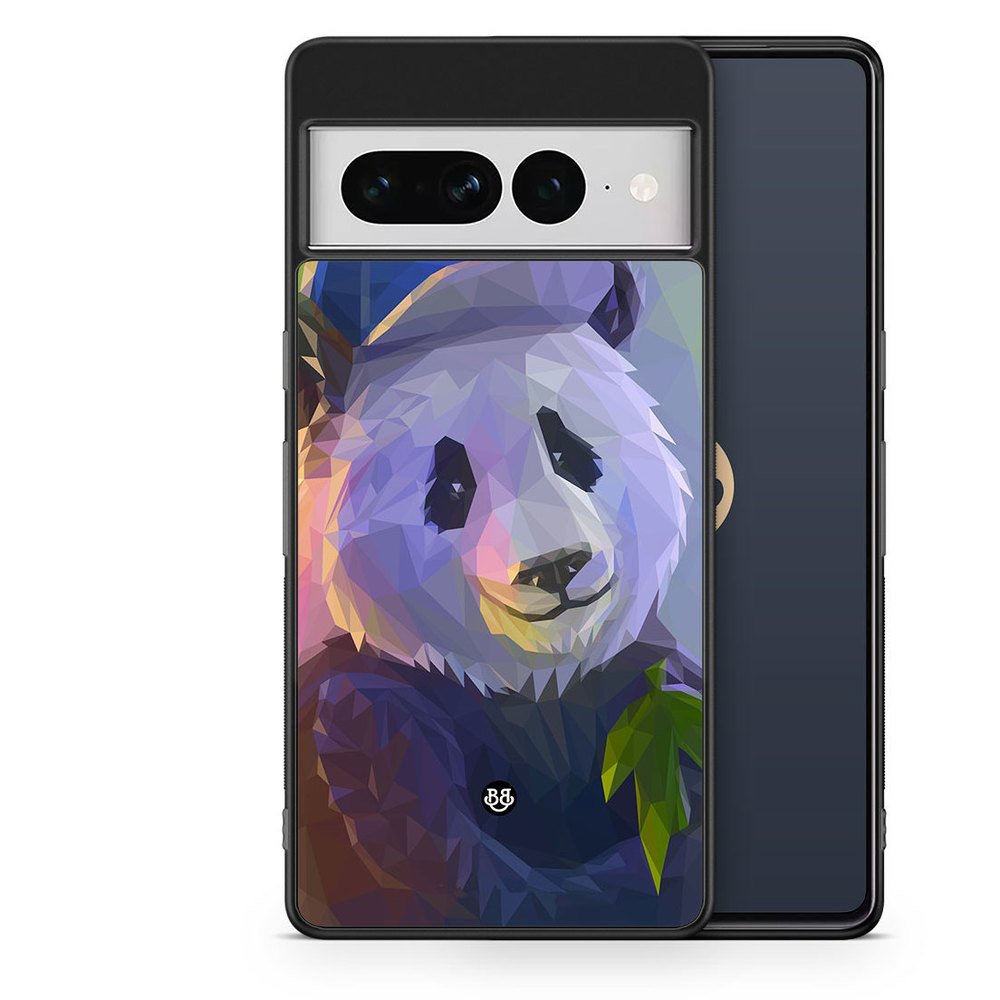 Google Pixel 7 Pro Case - Colorful Panda