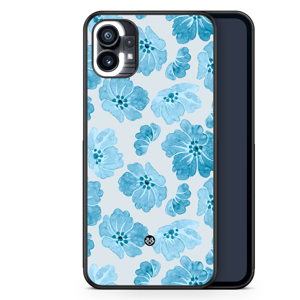 Nothing Phone (1) Case - WILD BLOOM - Blue Petals