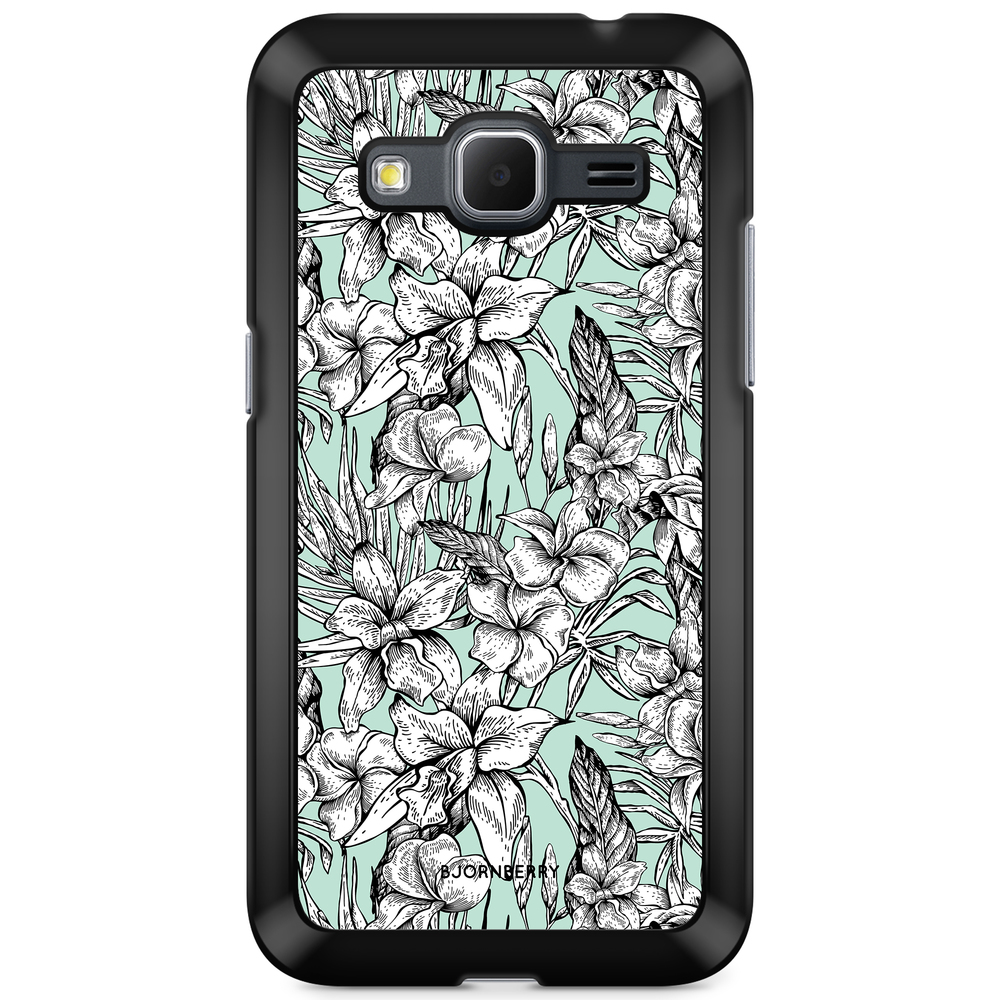 Samsung Galaxy Core Prime Skal - Exotiska Blommor