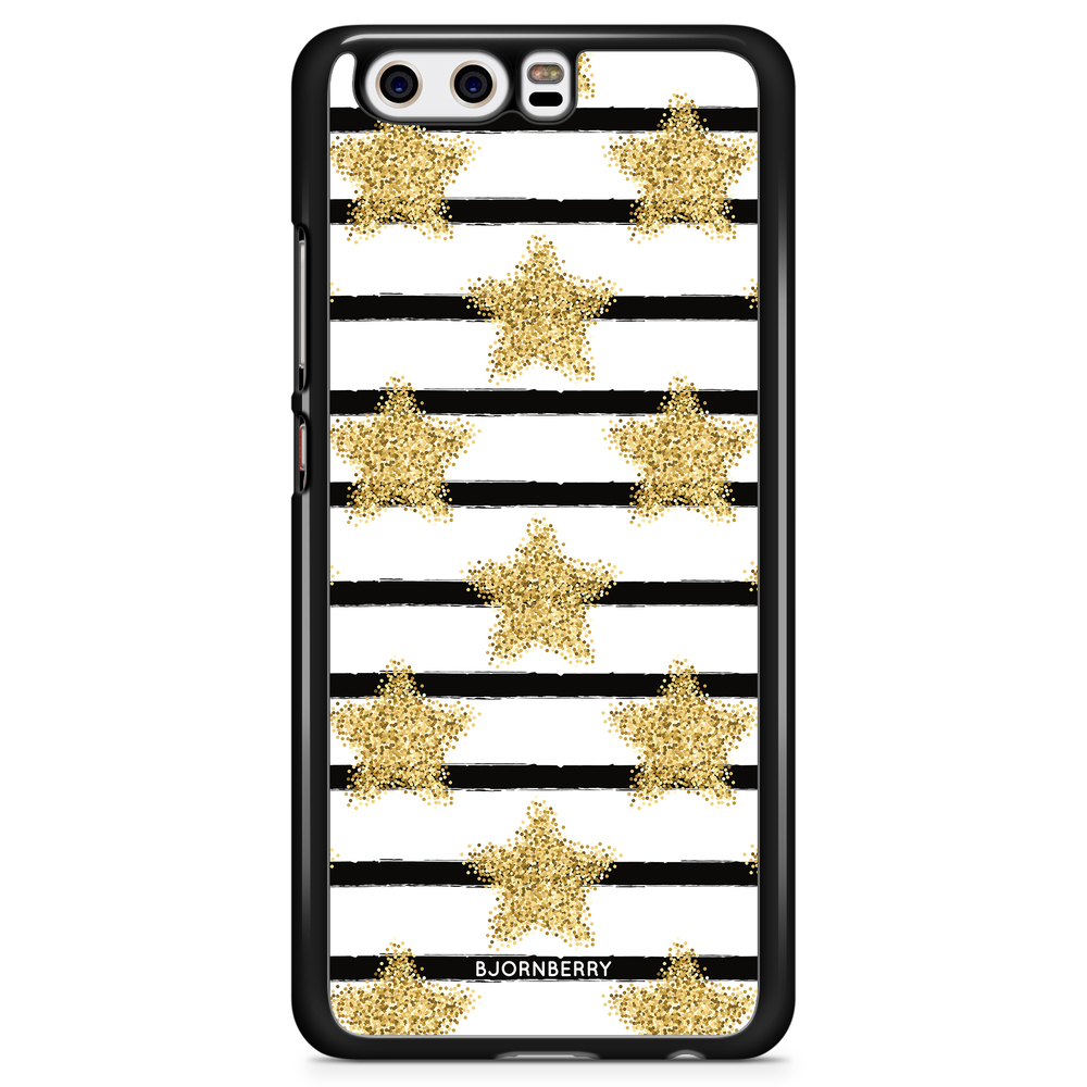 Huawei P10 Plus Case - Gold Stars