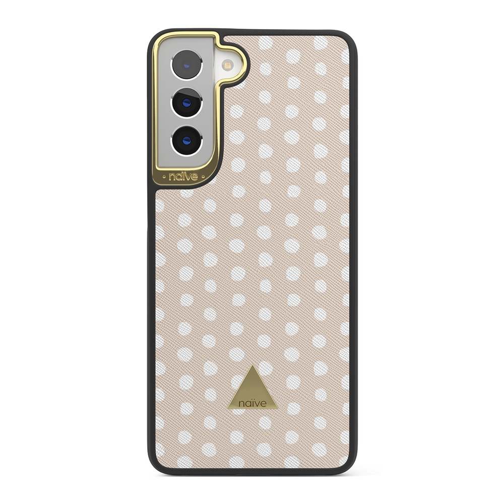 Naive Samsung Galaxy S21 Case - Almond