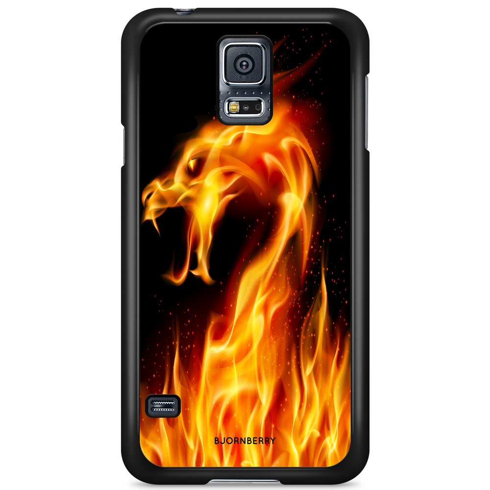 Samsung Galaxy S5/S5 NEO Case - Flames Dragon