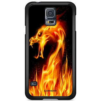 Samsung Galaxy S5/S5 NEO Skal - Flames Dragon
