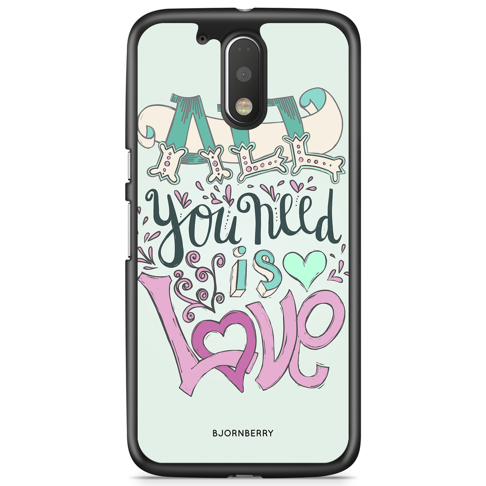 Moto G4/G4 Plus Case - All You Need Is Love