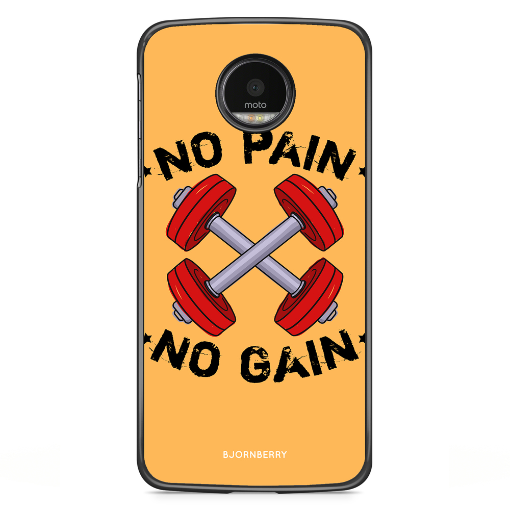 Motorola Moto G5S Plus Case - No Pain No Gain