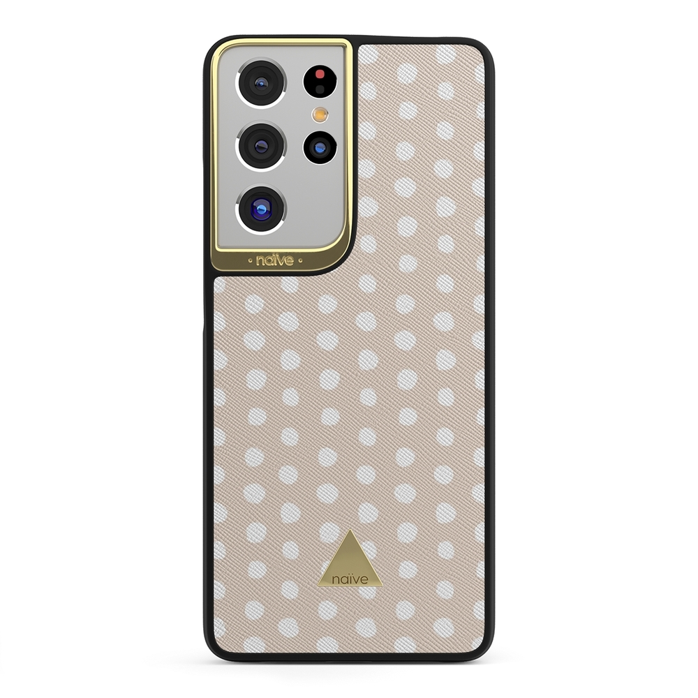 Naive Samsung Galaxy S21 Ultra Case - Almond