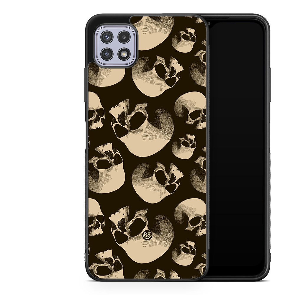 Samsung Galaxy A22 4G Case - Skull Pattern