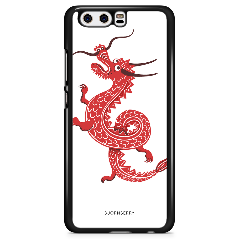 Huawei P10 Plus Case - Red Dragon