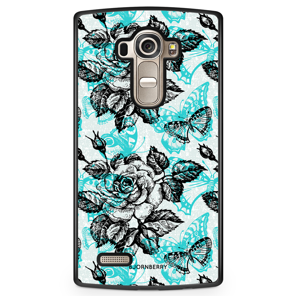 LG G4 Case - Roses & Butterflies