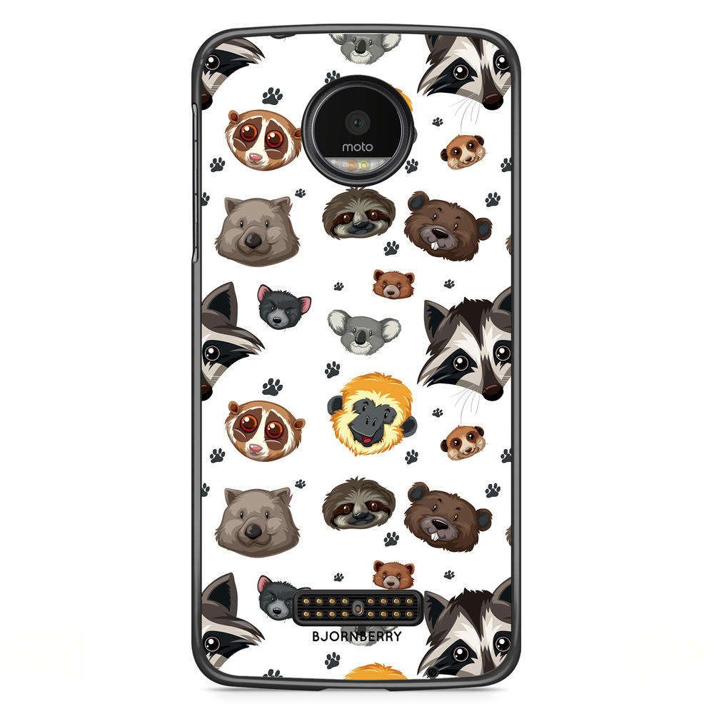 Moto Z2 Play Case - Animals