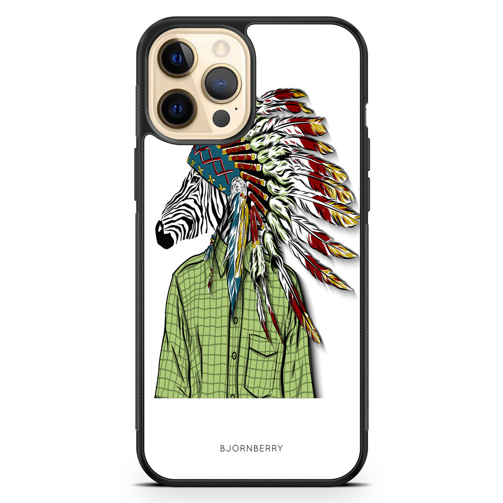 iPhone 12 Pro Max Case - Hipster Zebra