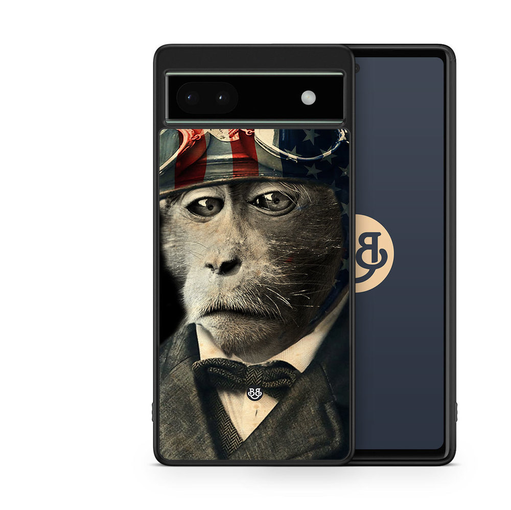 Google Pixel 6a Case - Monkey