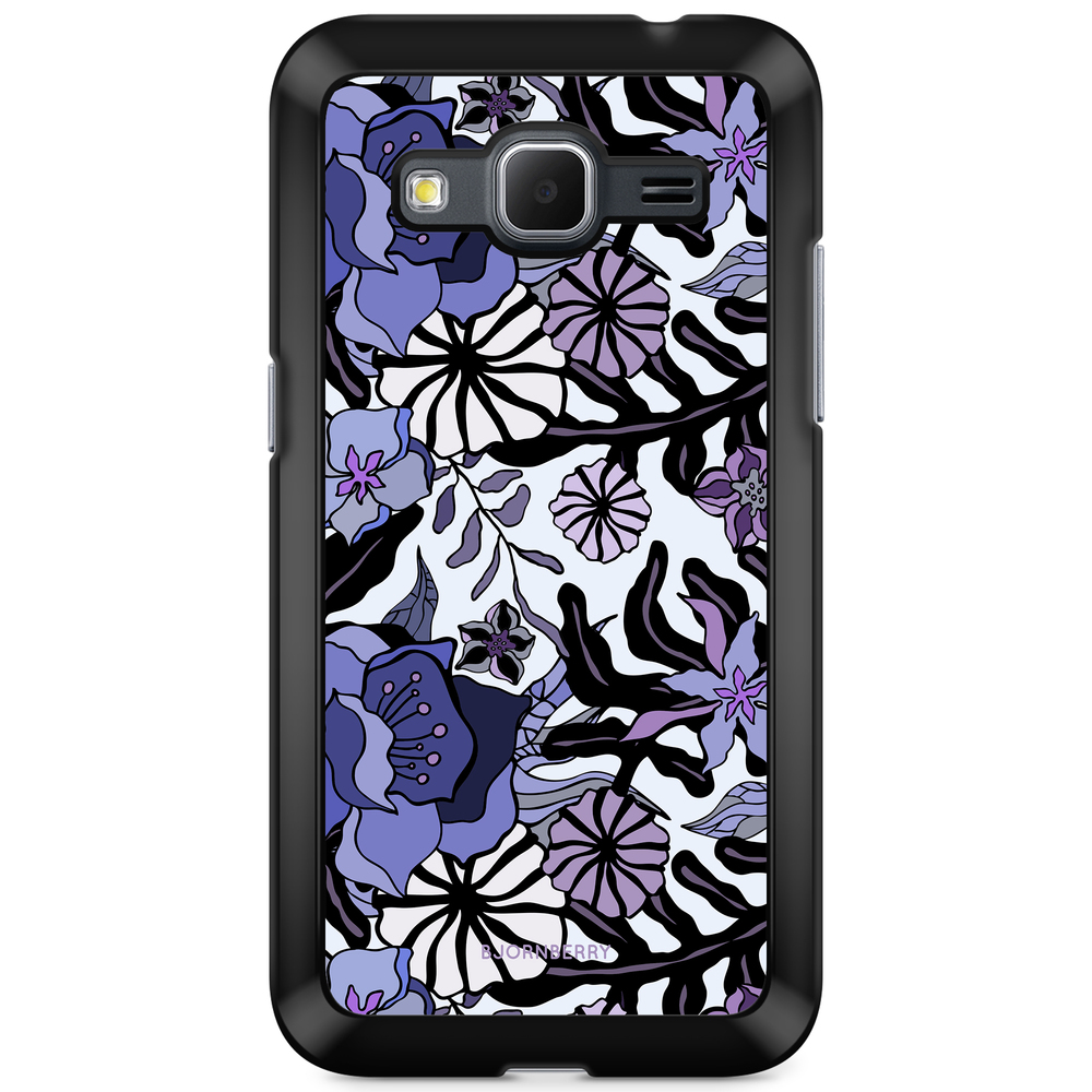 Samsung Galaxy Core Prime Case - Purple Flowers