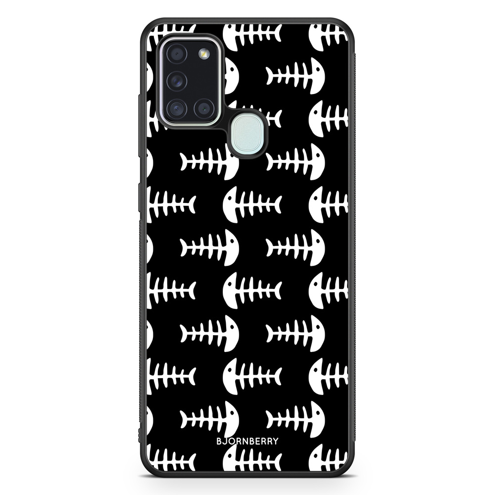 Samsung Galaxy A21s Case - Fish Skeleton