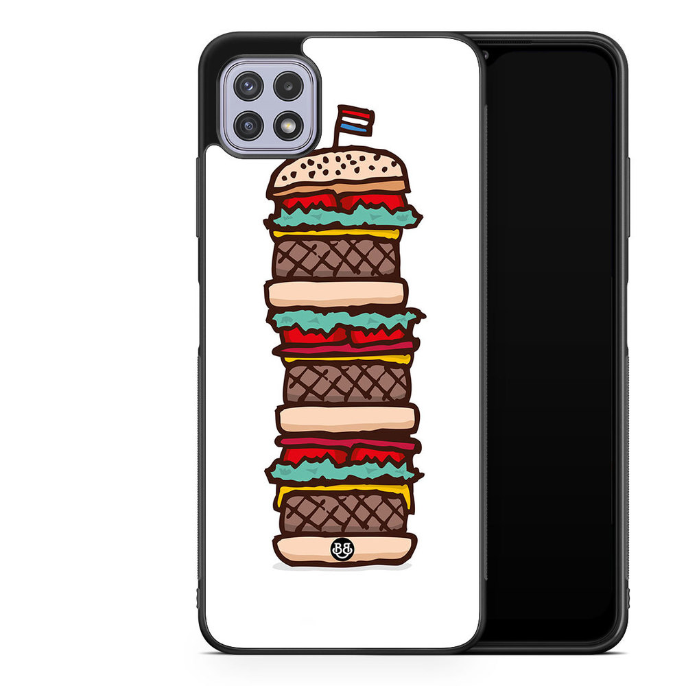 Samsung Galaxy A22 4G Case - Gigantisk Hamburgare