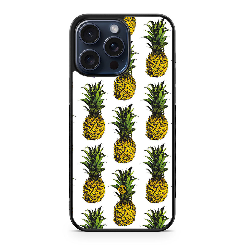 iPhone 15 Pro Max Case - Pineapple Pattern