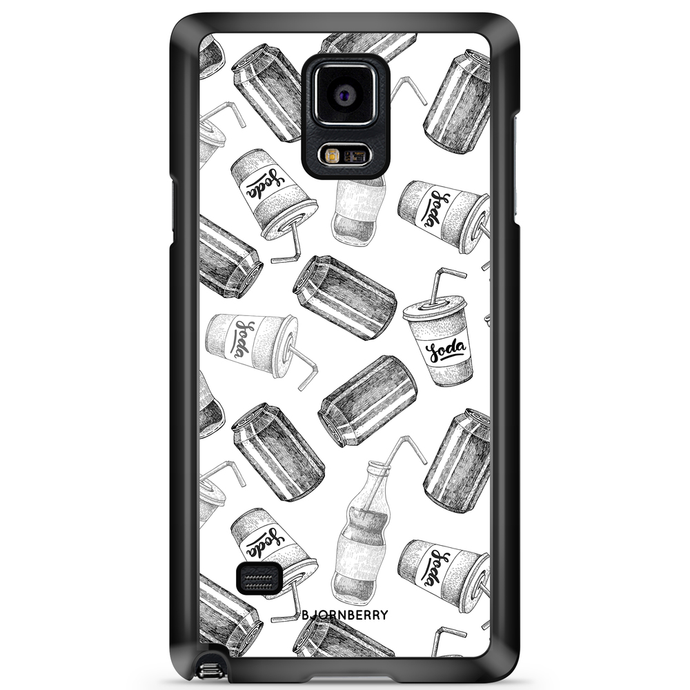 Samsung Galaxy Note 4 Case - Soda Black & White