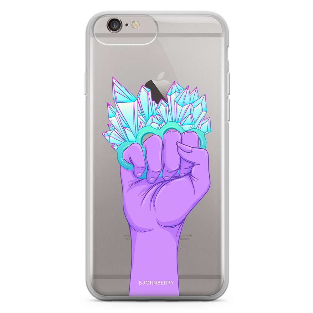 iPhone 6 Plus/6s Plus Fashion Skal - Crystal Knuckles
