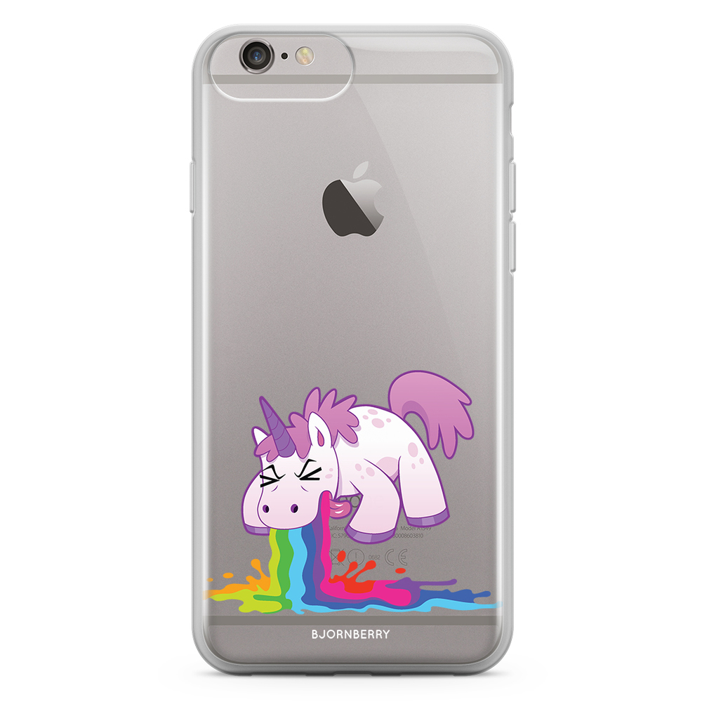 iPhone 6 Plus/6s Plus Fashion Case - Puking Unicorn