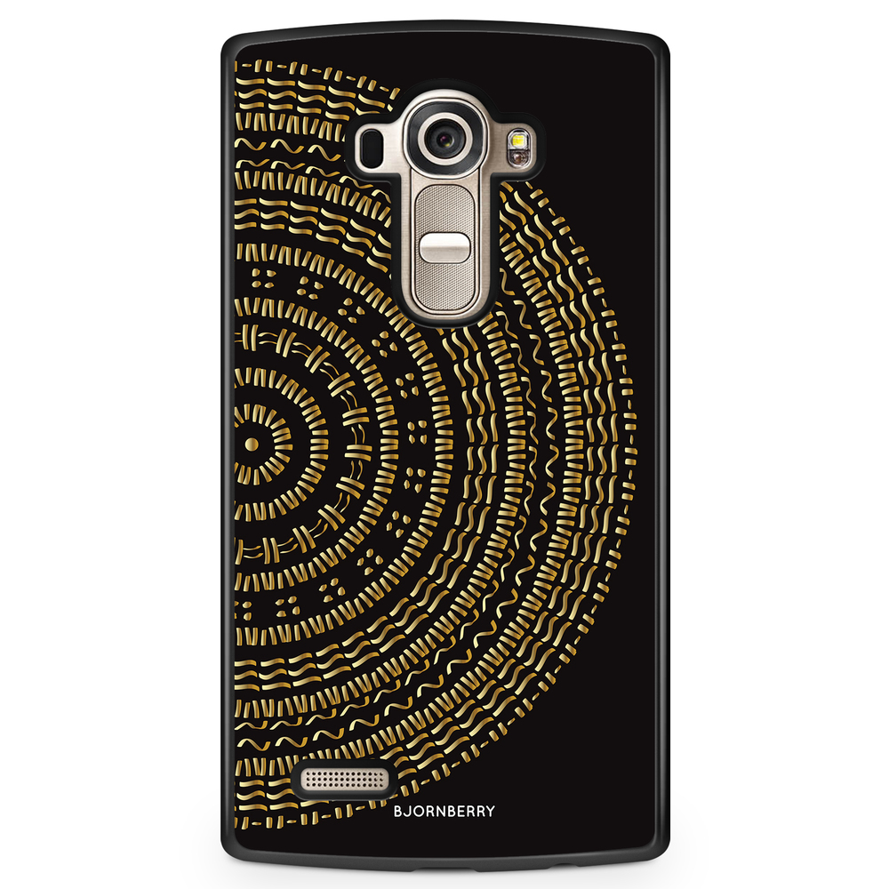 LG G4 Case - Mandala Gold/Black