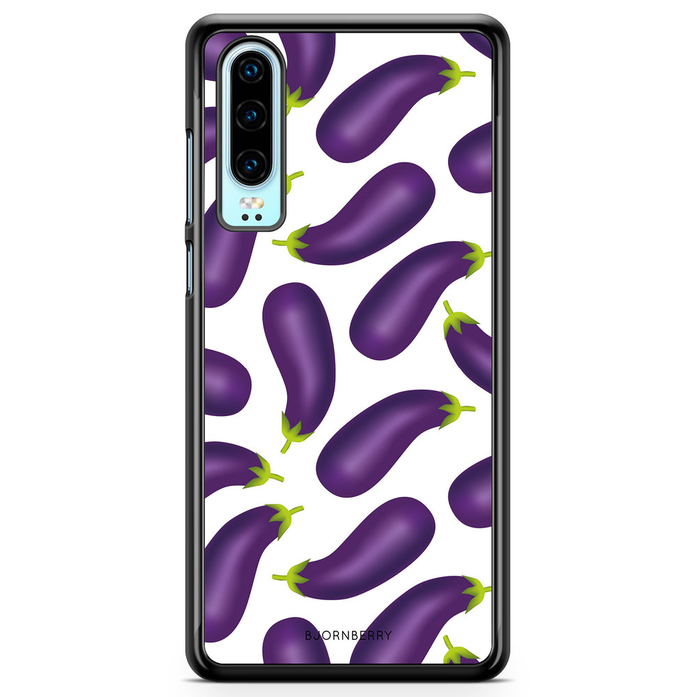Huawei P30 Case - Eggplant Pattern