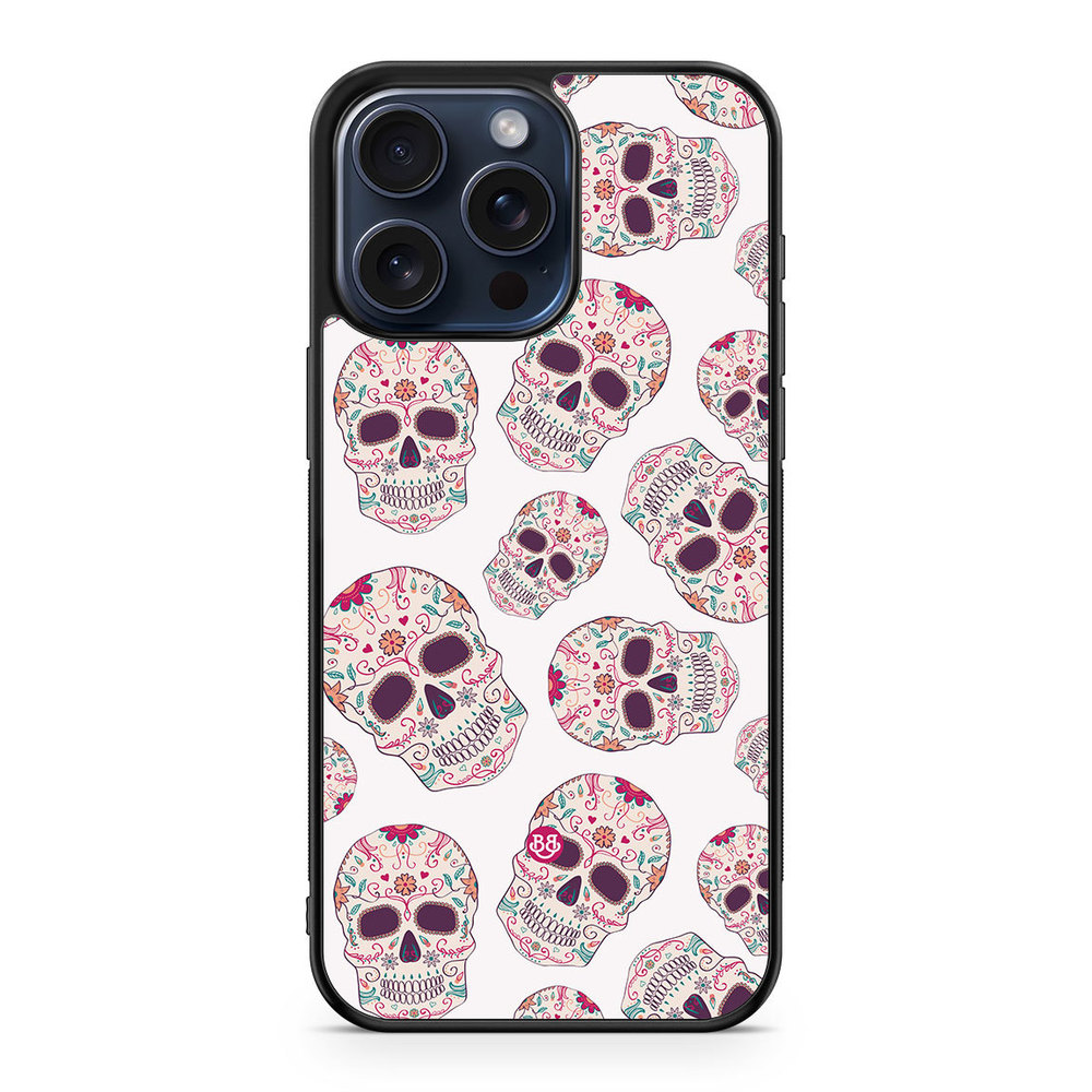 iPhone 15 Pro Max Case - Calavera Skulls