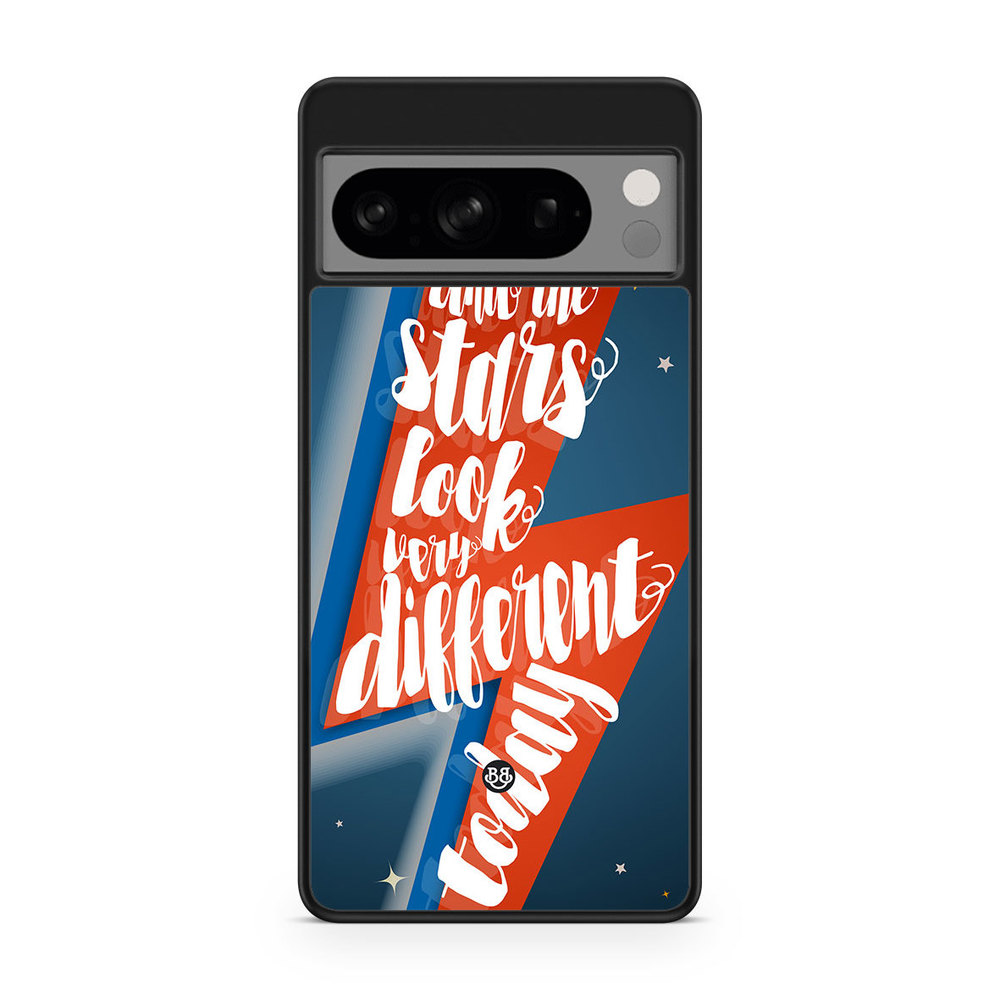 Google Pixel 8 Pro Case - Bowie Text