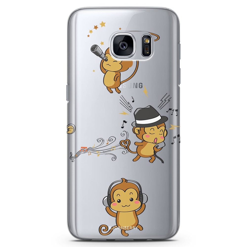 Samsung Galaxy S7 TPU Case - Three Monkeys