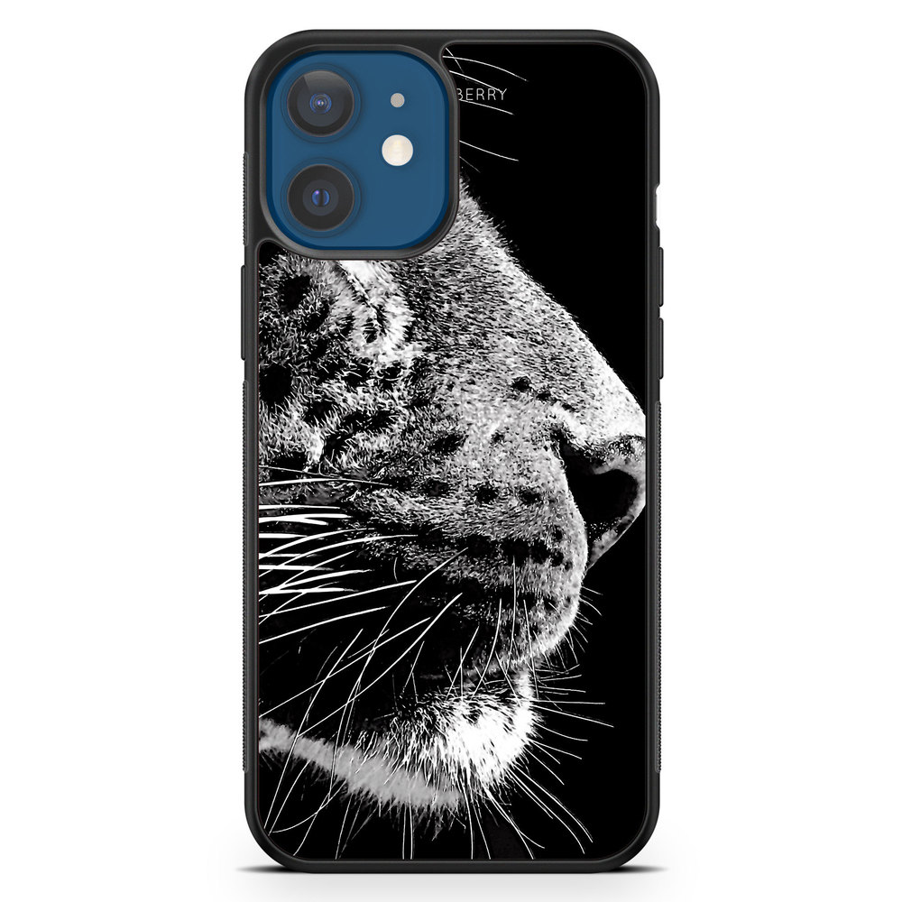 iPhone 12 Mini Case - Leopard Face