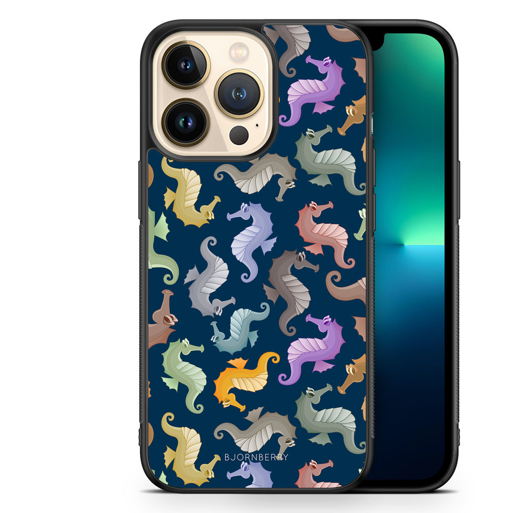 iPhone 13 Pro Case - Cartoon Sea-Horse