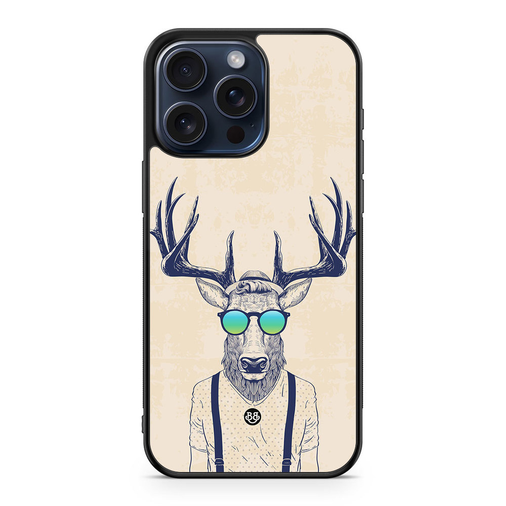 iPhone 15 Pro Max Case - Hipster Deer