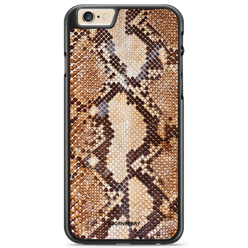 iPhone 6/6s Case - Snakeskin Brown