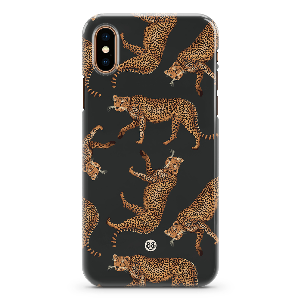 iPhone XS Max Premium Case - Walking Cheetah