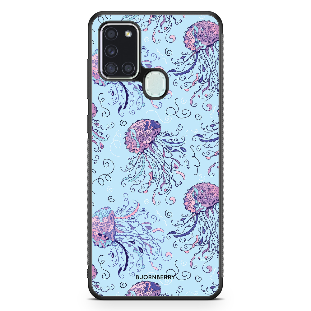 Samsung Galaxy A21s Case - Cartoon Jellyfish
