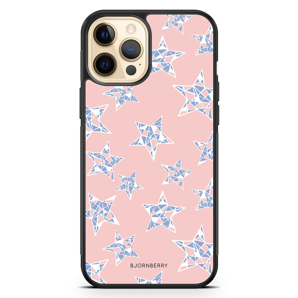 iPhone 12 Pro Max Case - Rose Quartz Stars