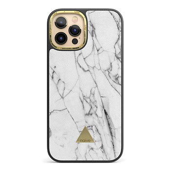 Naive iPhone 12 Pro Case - Milky Marble