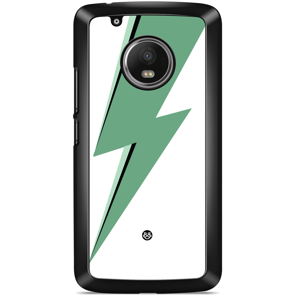 Moto G5 Plus Skal - Mintgrön Bowie