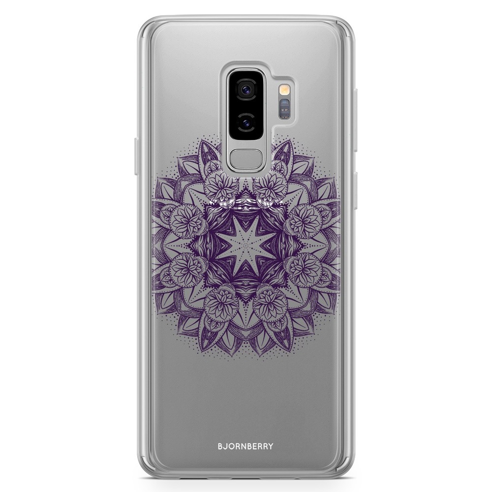 Samsung Galaxy S9 Plus Fashion Skal - Lila Mandala