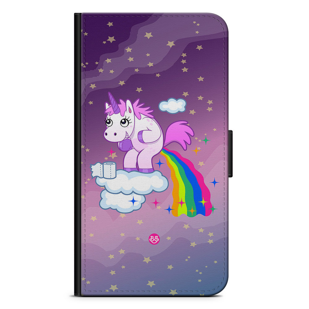 Nothing Phone (1) Wallet Case - Pooping Unicorn