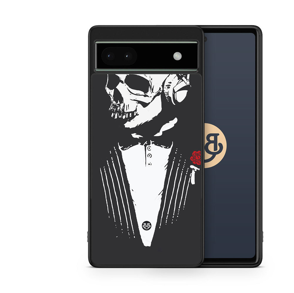 Google Pixel 6a Case - Skull