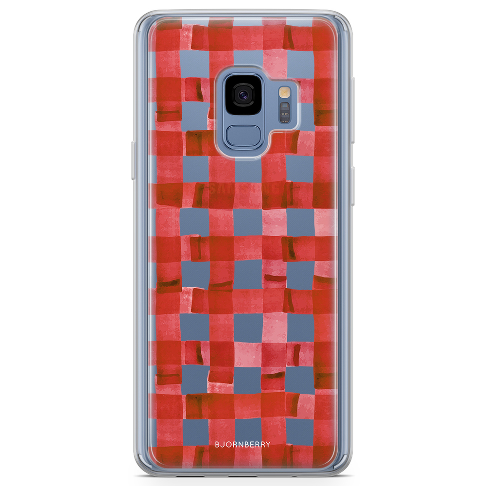 Samsung Galaxy S9 Fashion Skal - Röda Ränder