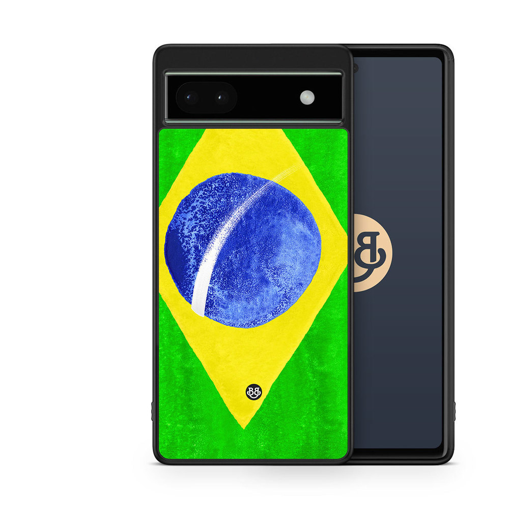 Google Pixel 6a Case - Brazil flag