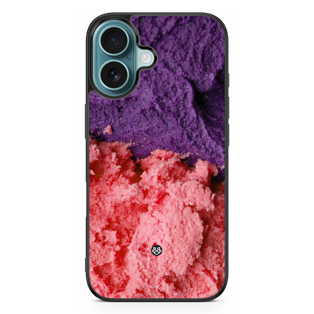 iPhone 16 Case - Ice-crea pink/purple