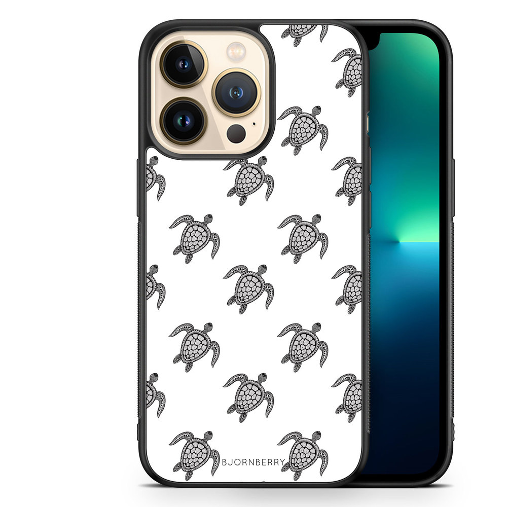 iPhone 13 Pro Case - Turtle Pattern