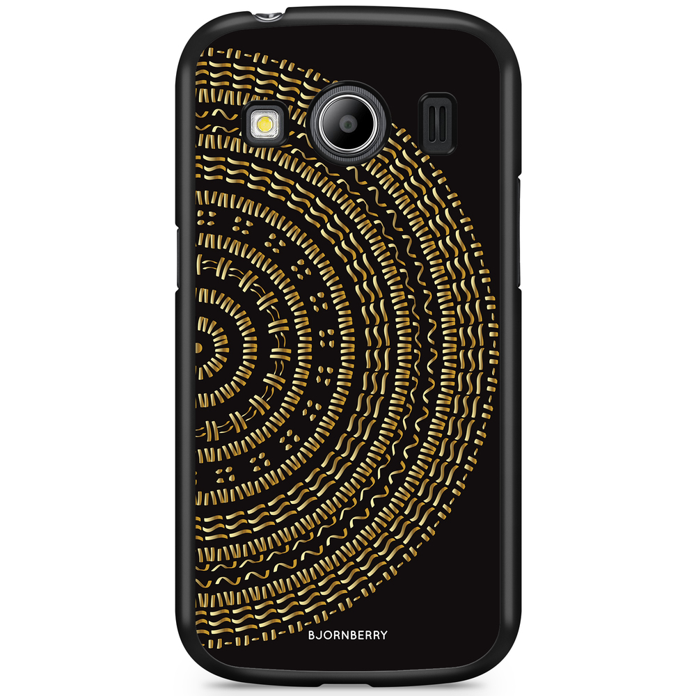 Samsung Galaxy Ace 4 Case - Mandala Gold/Black
