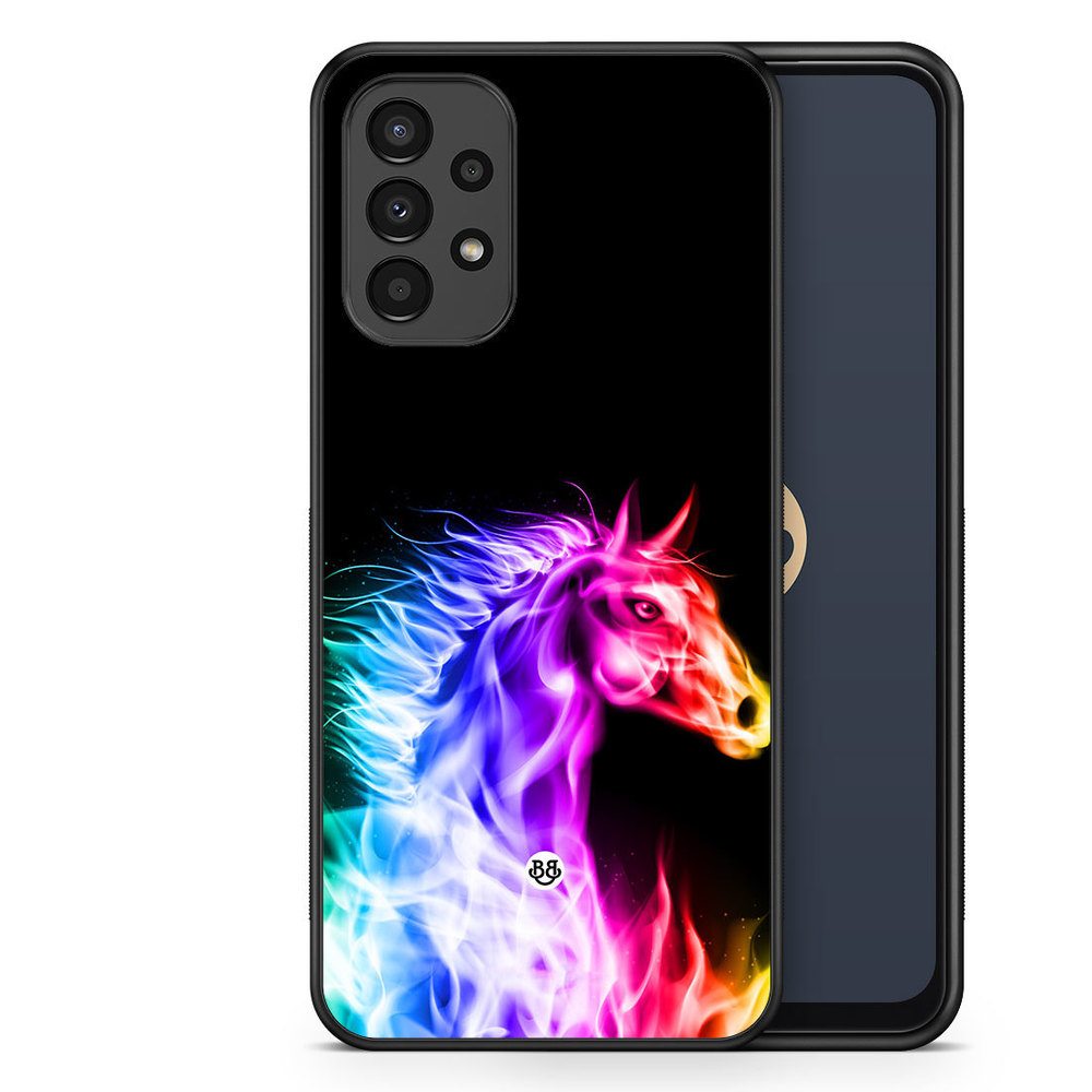 Samsung Galaxy A13 Case - Flames Horse