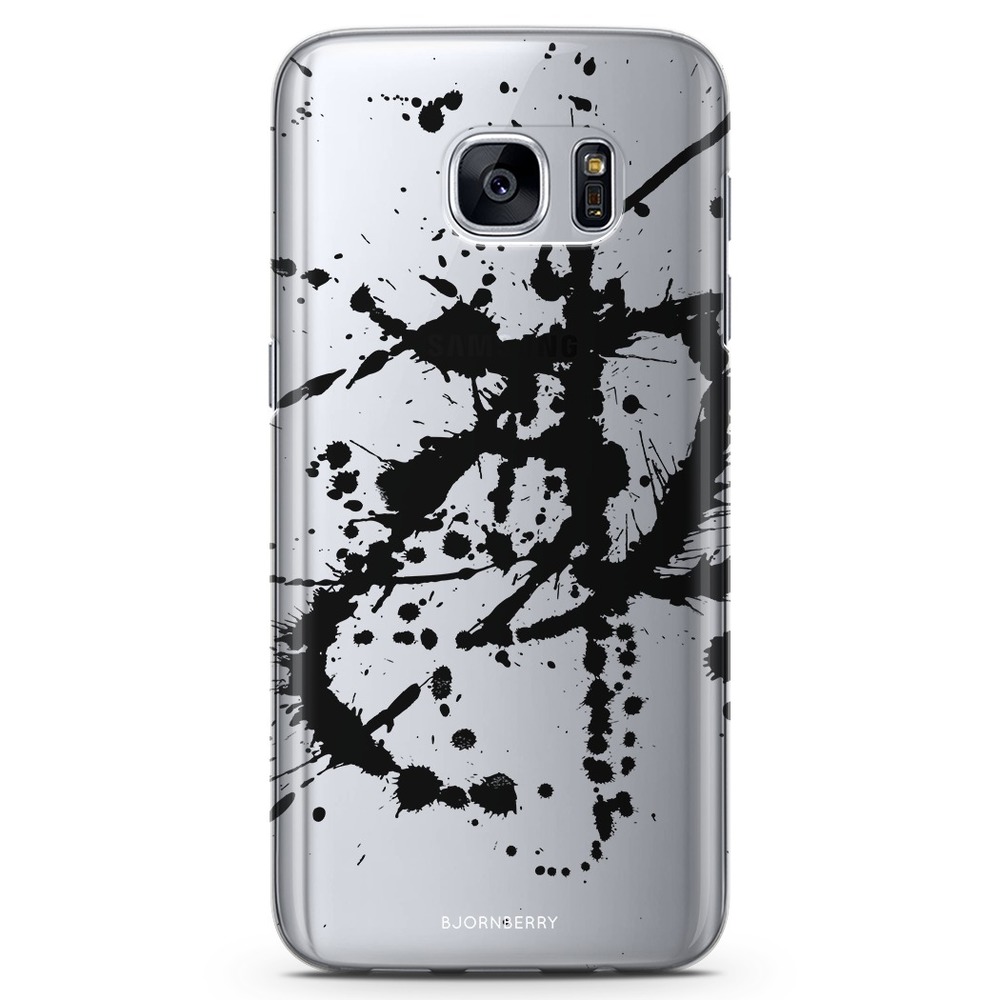Samsung Galaxy S7 TPU Case - Black Blot